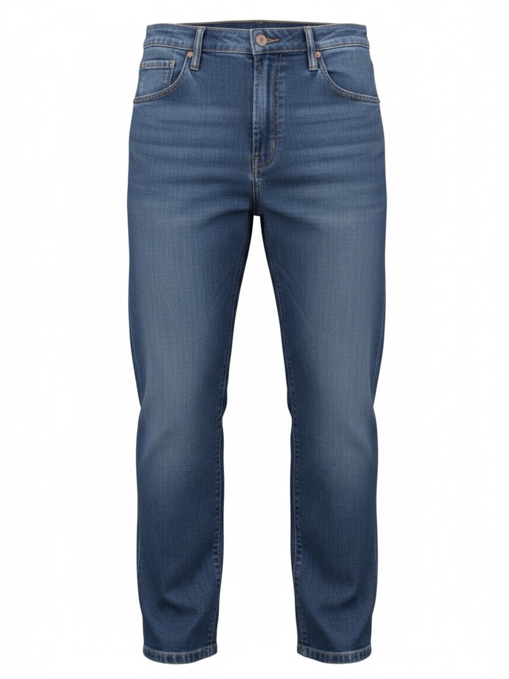 Johnnie-O Men’s Blue Stretch Jeans Straight Leg 36x29 Five Pocket